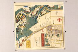 尾張屋版江戸切絵図 巣鴨絵図 / Area Map of Edo by Owariya: Sugamo image