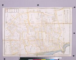近江屋版江戸切絵図 赤坂今井絵図 / Area Map of Edo by Ōmiya: Akasaka Imai image