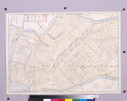 近江屋版江戸切絵図 日本橋神田従於玉池矢ノ倉辺絵図 / Area Map of Edo by Ōmiya: Nihombashi Kanda, from Otamagaikeyori to Yanokura image