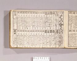 見立番付 当世ばかな人の懸角力 / Mitate Banzuke (Parody Ranking List), Tōsei Bakanahito no Kakarizumō image