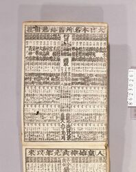 見立番付 大日本名所旧跡見立相撲 / Mitate Banzuke (Parody Ranking List), Dai Nihon Meisho Kyūseki Mitatezumō (Famous Places and Historical Sites in Japan) image