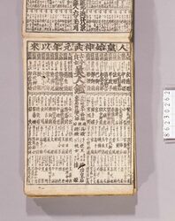 見立番付 人皇始神武元年以来 古今貞女美人鑑 / Mitate Banzuke (Parody Ranking List), Ninono Hajime Jimmu Gannen Konokatakokon Teijo Bijinkagami (Virtuous Women in the History of Japan) image