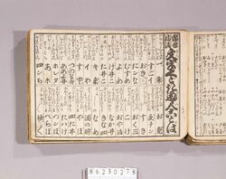 見立番付 当世風流 文字くどき通人ことば / Mitate Banzuke (Parody Ranking List) image