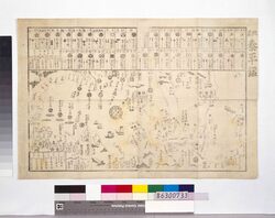 改正 泰平鑑 / Kaisei Taihei Kagami (Map of Tokyo Bay and Its Defenses) image