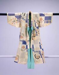 単衣 紐付(幼児用) / Unlined Kimono With Ties (For Toddlers) image