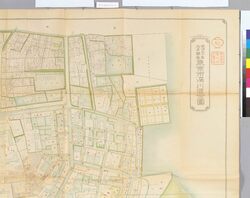 明治31年11月調査東京市十五区全図 15 東京市深川区全図 / Complete Map of the 15 Wards of Tokyoshi Surveyed in November 1897 Part 15, Complete Map of Fukagawaku, Tokyoshi image