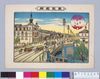東京名所 銀座新橋之図/Famous Views of Tokyo, Illustration of Shimbashi Bridge at Ginza image