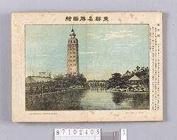 画帖　東都名勝図絵 / Famous Views of the Eastern Capital image