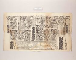 辻番付(小町紅歌舞伎粧他 中嶋座) / Tsuji Banzuke (Street Playbill): Komachi Beni Kabuki No Yosooi and Others, Nakajimaza Theater image
