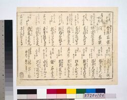 [諸大名処罸書上] / [Shodaimyō Shobatsu Kakiage] image