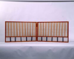 風炉先屏風 / Folding Screen for Tea Ceremony image