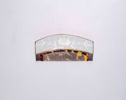 グラビ-ル模様亀甲櫛(大) / Gravure, Tortoiseshell Comb (Large) image