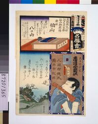 江戸の花名勝会 き 三番組 / The Flowers of Edo with Pictures of Famous Sights : Fire Brigade Ki-3 image