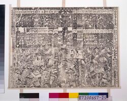 顔見世番付(安永2年市村座) / Kaomise Banzuke (The Season-Opening Program; 1773, Ichimuraza Theater) image
