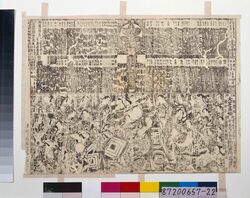 顔見世番付(安永3年市村座) / Kaomise Banzuke (The Season-Opening Program; 1774, Ichimuraza Theater) image
