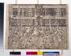 顔見世番付(安永4年市村座) / Kaomise Banzuke (The Season-Opening Program; 1775, Ichimuraza Theater) image