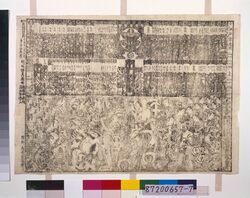 顔見世番付(安永8年市村座) / Kaomise Banzuke (The Season-Opening Program; 1779, Ichimuraza Theater) image