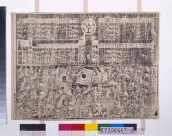 顔見世番付(安永8年森田座) / Kaomise Banzuke (The Season-Opening Program; 1779, Moritaza Theater) image