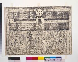 顔見世番付(安永9年森田座) / Kaomise Banzuke (The Season-Opening Program; 1780, Moritaza Theater) image
