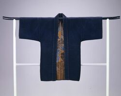 刺子袢纏 / Sashiko Banten (Padded Jacket with Decorative Reinforcement Stitching) image