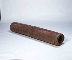 丸形木樋 / Round Wooden Pail image