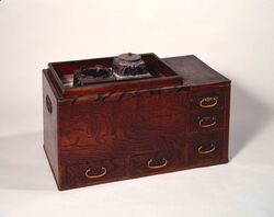 長火鉢 / Nagahibachi (Oblong Brazier) image