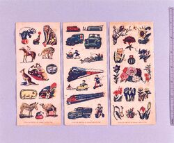 玩具 うつし絵 / Toy, Utsushi-e image