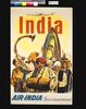 ポスター India AIR－INDIA International/Poster: India, AIR-INDIA International image