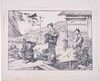 野菜売/Reproduction Print: Vegetable Vendor image