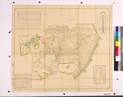 東京市牛込区全図 拾五区之内第十 / Complete Map of Ushigomeku, Tokyoshi, No. 10 of 15 Wards image