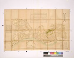 東京市芝区全図 十五区之内第十二 / Complete Map of Shibaku, Tokyoshi, No. 12 of 15 Wards image