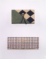 格子模様櫛袋 / Checkered Comb Case image