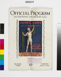 オリンピックプログラム ロサンジェルス / Olympics Program, Los Angeles image