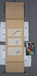 画文　小品三点 / Drawing and Prose: Three Short Pieces (Reference Materials on Takahashi Deishu) image