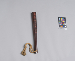 木扇（山岡鉄舟所用） / Wooden Fan (Used by Yamaoka Tesshu) (Reference Materials on Takahashi Deishu) image