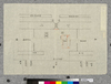 柳原新橋仮番所絵図(赤坂喰違より水道橋まで仮御番所并〆切矢来場所絵図)/Pictorial Map of the Yanagihara Shimbashi Bridge Temporary Guard Station (Pictorial Map of the Locations of Temporary Guard Stations and Closing Palisades from Akasaka Kuichigai to the Suidobashi Bridge) image