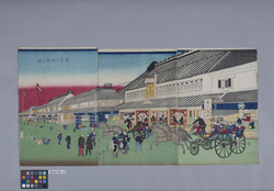 東亰尾張町之図 / Tokyo Owaricho image
