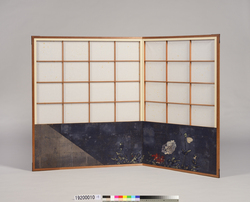 芥子図屏風 / Folding Screen Depicting Opium Poppies image