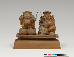 恵比寿・大黒天像 / Figures of Ebisu and Daikokuten image