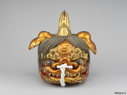 獅子頭 / Shishigashira (Wooden Lion's Head) image