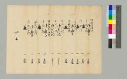 [諸入用書上](増田財輔宛) / Document of Townspeople image