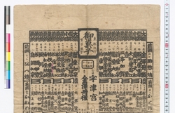 東都流行御菓子繁昌競鑑(菓子屋番付)(金澤丹後文書) / Kanazawa Tango Documents: Edo Confectionery Trends, Prosperity Ranking of Confectioners (Confectioner Ranking List) image