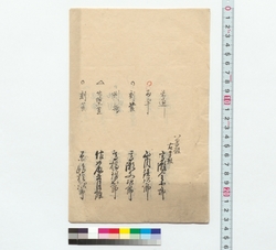 [八番頬内職調］ / [Eighth District Investigation into Second Jobs] (Reference Materials on Takahashi Deishu) image