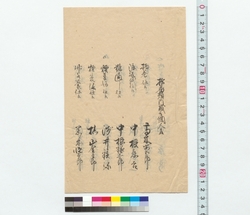 拾番頬内職取調人名 / Tenth District Investigation into Second Jobs: Names (Reference Materials on Takahashi Deishu) image