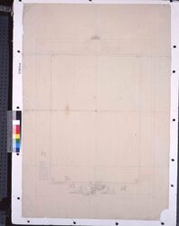 「歴代海軍将校像」額装図案 / Framed Design of “Portraits of Successive Naval Officers” image