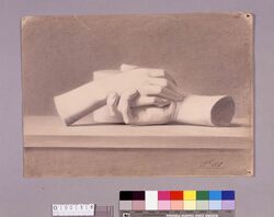 素描 石膏像(手) image