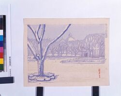 表慶館春雪 / Hyōkeikan in Spring Snow image