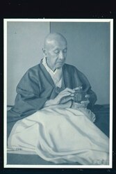 川村清雄肖像一括(駅鈴を持つ) / Portraits of Kawamura Kiyo’o (Holding a Station Bell) image