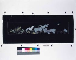 下絵「鳩図」 / Sketch, “Doves” image