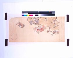 下絵 蟹 / Sketch, Crab image